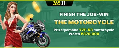 VIP Motorcycle Grand Prize promotion banner